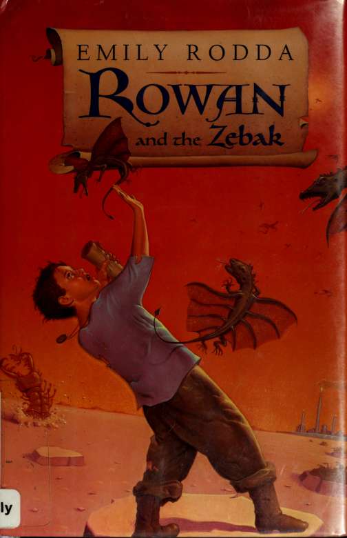 Rowan and the Zebak ebook cover