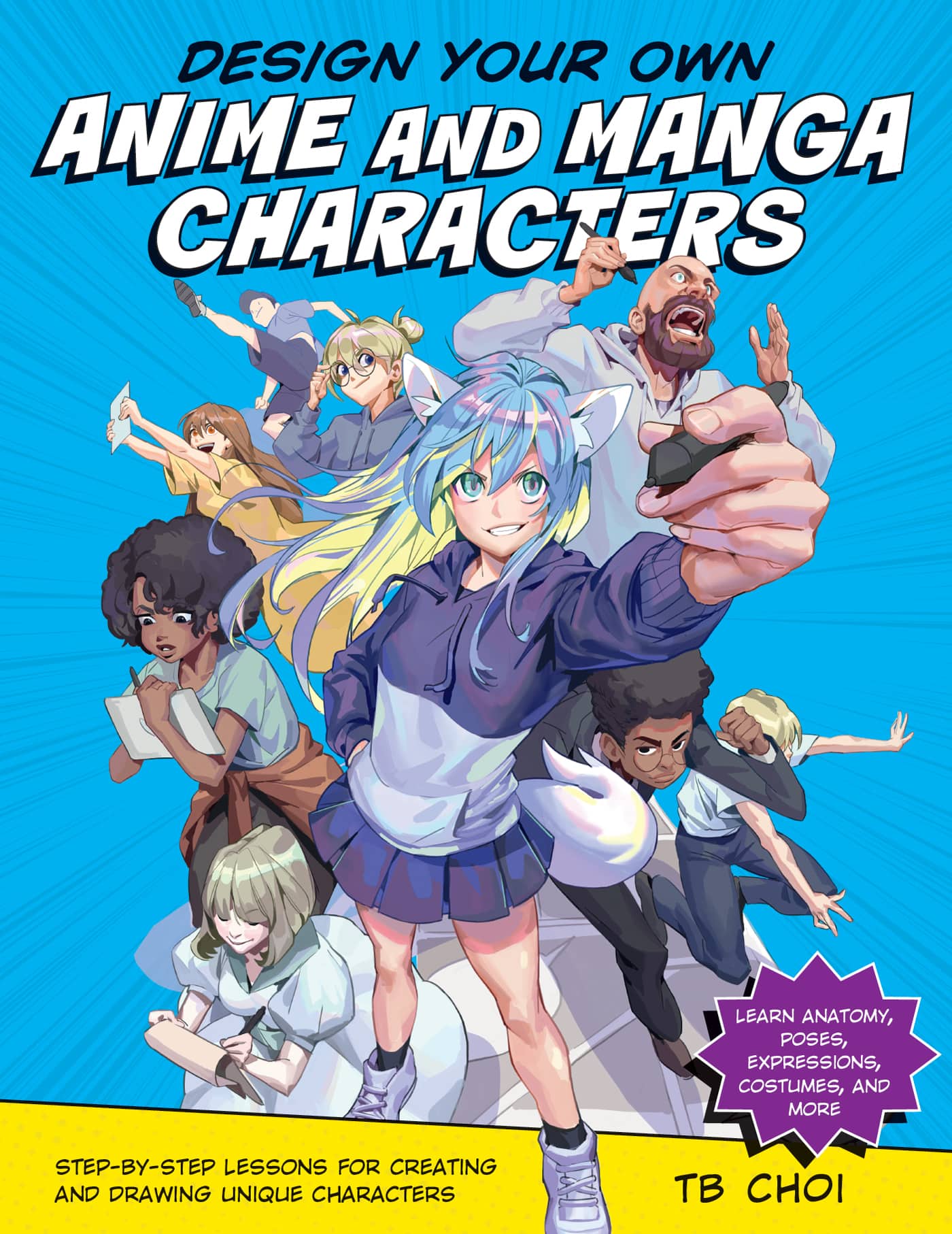 Design Your Own Anime and Manga Characters ebook cover