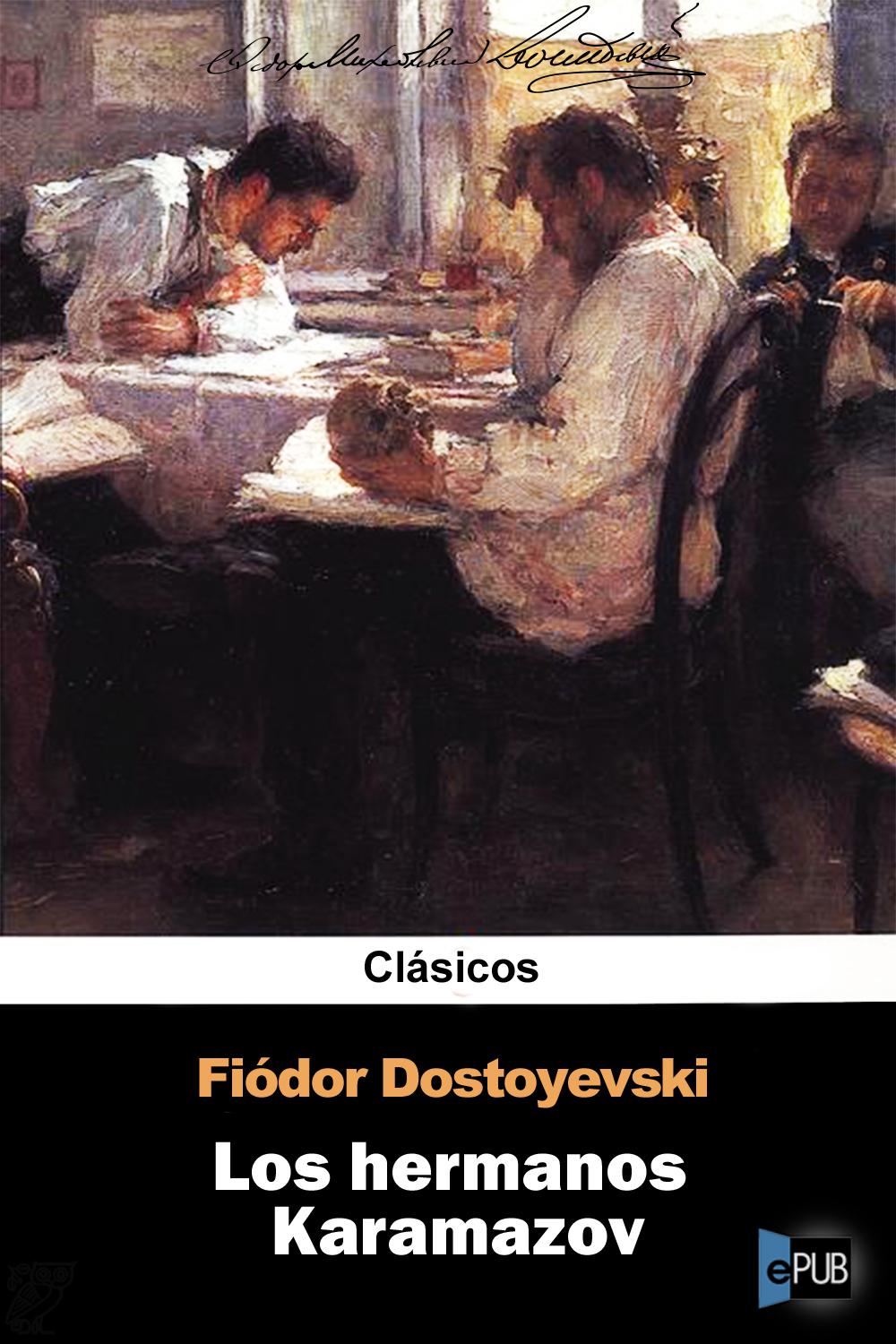 Los hermanos Karamazov ebook cover