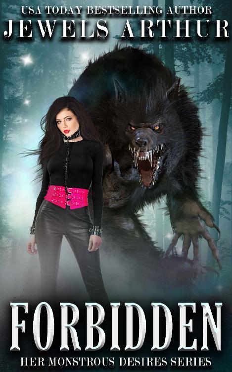 Forbidden: A Standalone Monster Romance (Her Monstrous Desires) ebook cover