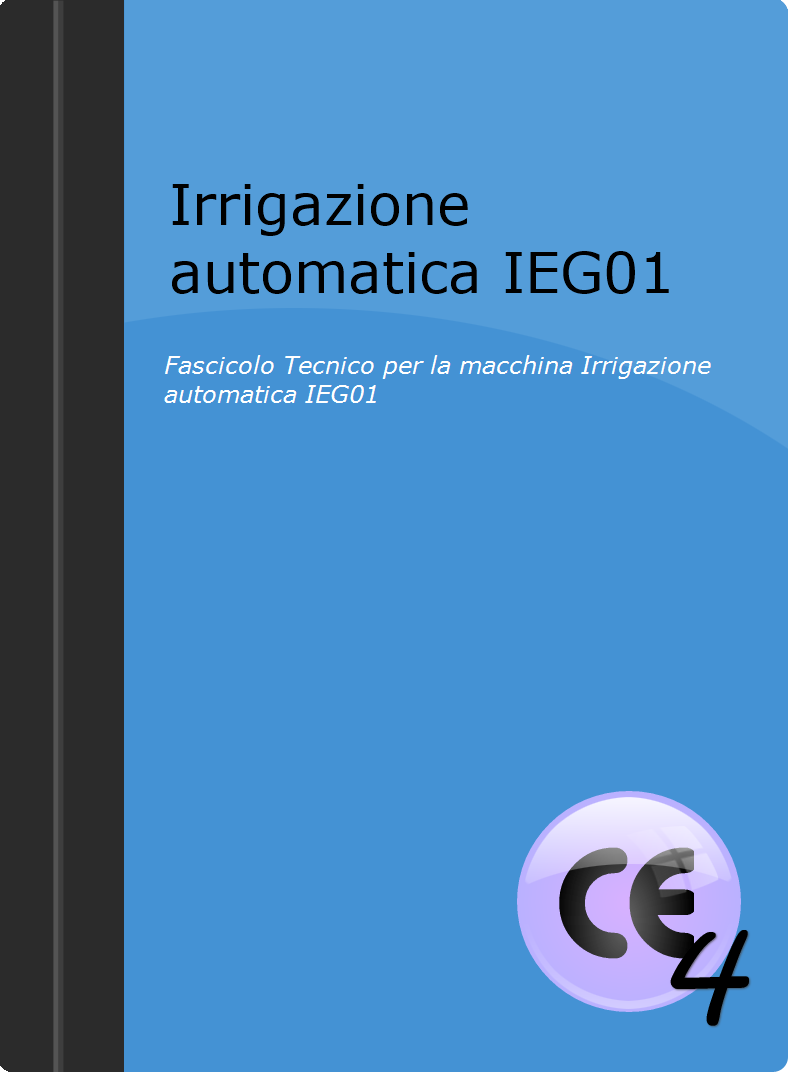 Irrigazione automatica IEG01 ebook cover