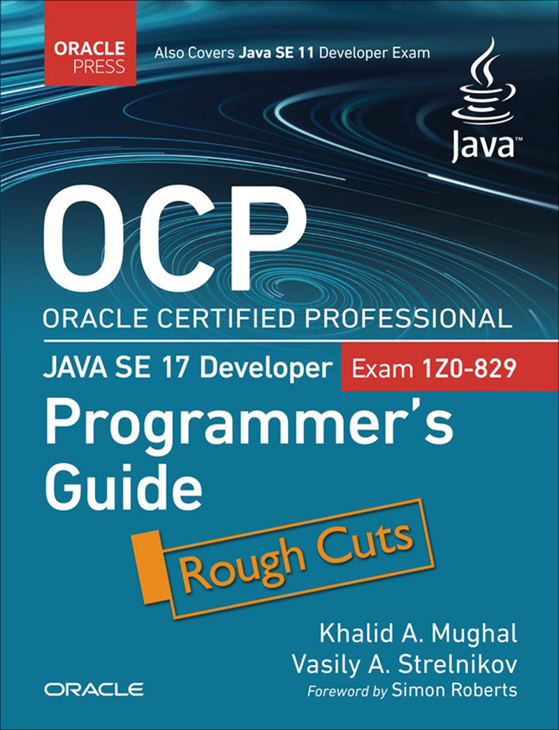 OCP Oracle Certified Professional Java SE 17 Developer (Exam 1Z0-829) Programmer's Guide ebook cover