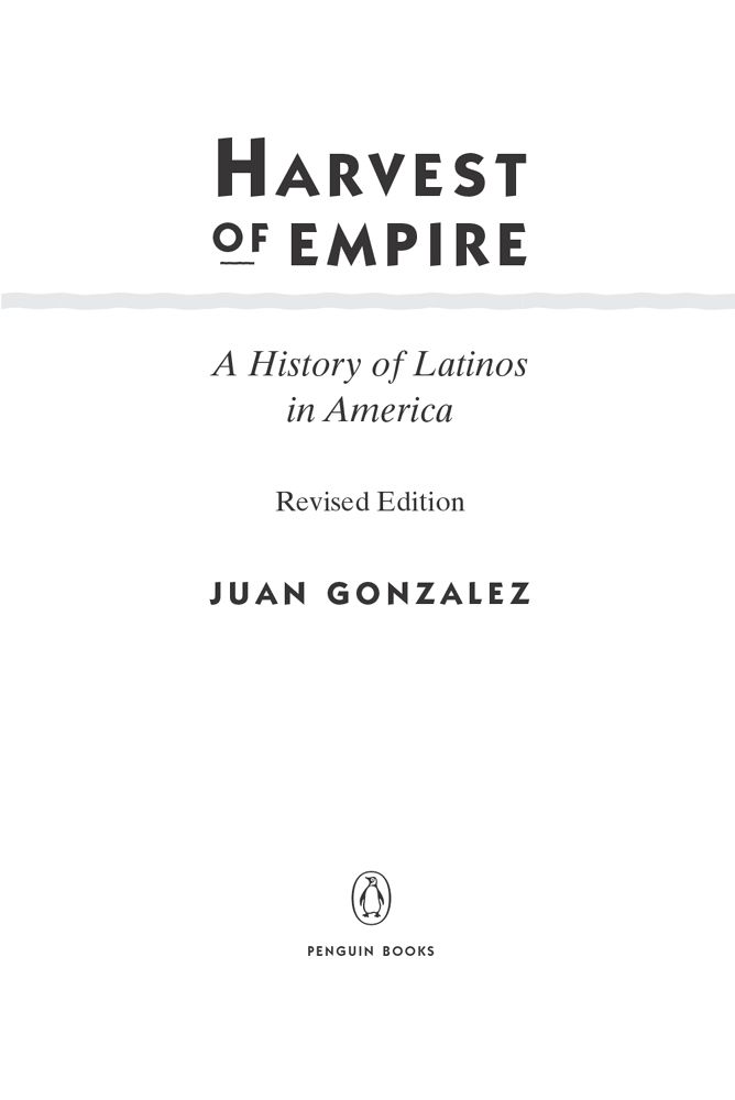 Harvest of Empire: A History of Latinos in America ebook cover