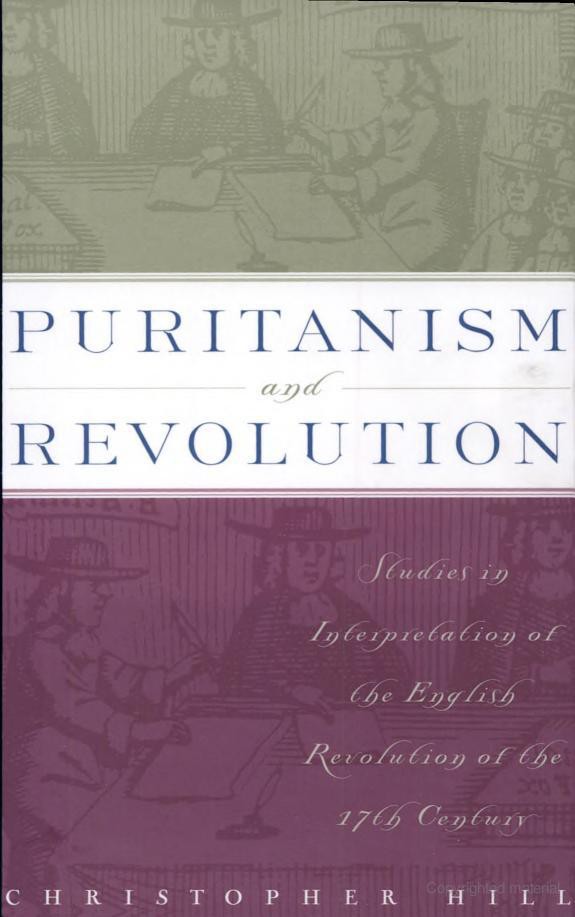 Puritanism and Revolution ebook cover