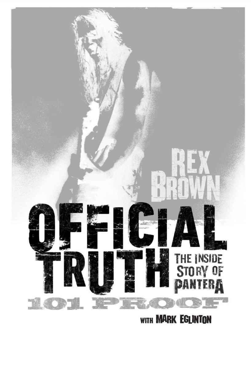 Official Truth: The Inside Story of Pantera 101 Proof ebook cover