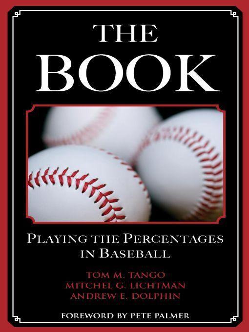 The Book: Playing the Percentages in Baseball ebook cover