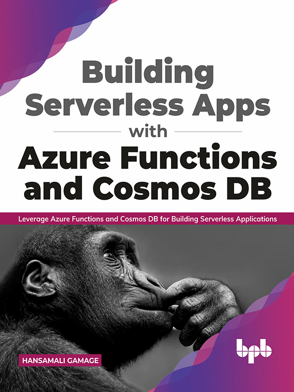 Building Serverless Apps with Azure Functions and Cosmos DB ebook cover