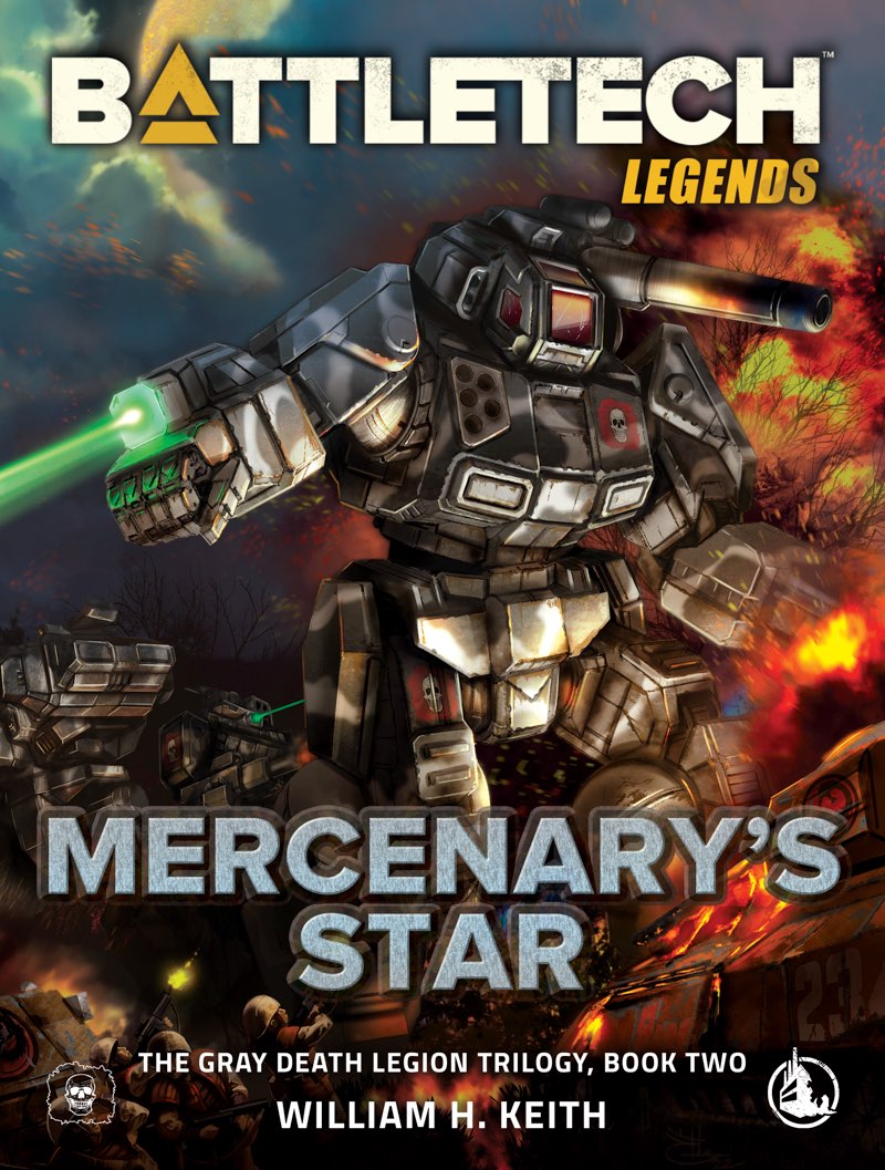 Mercenary&acirc;&euro;&trade;s Star: The Gray Death Legion Trilogy, Book Two ebook cover