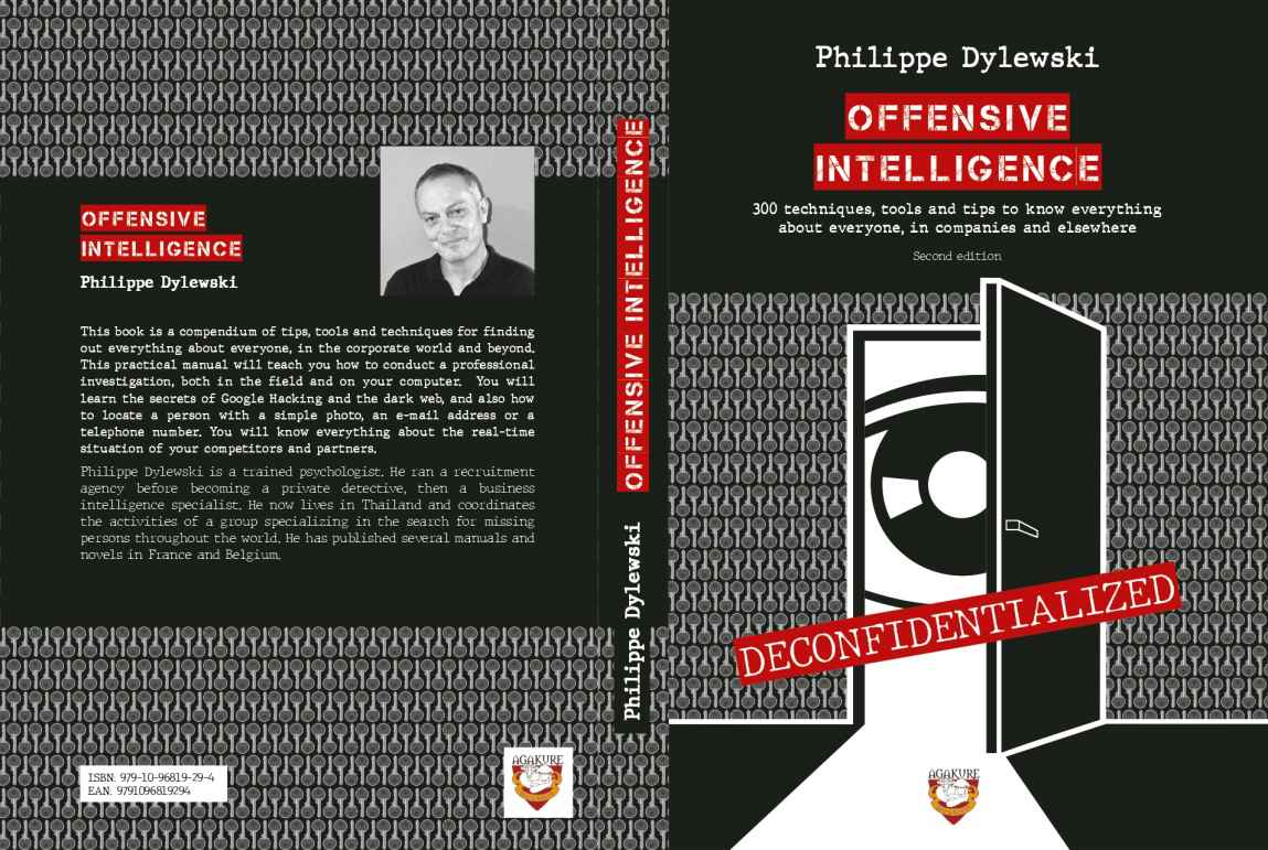 Offensive Intelligence: 300 techniques, tools and tips to know everything about everyone, in companies ebook cover