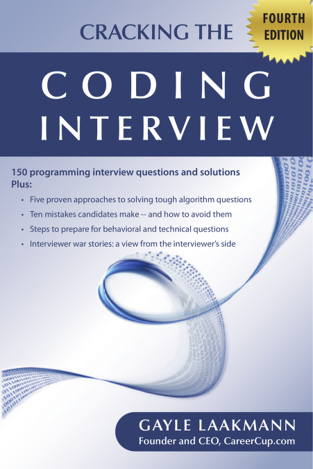Cracking The Coding Interview ebook cover