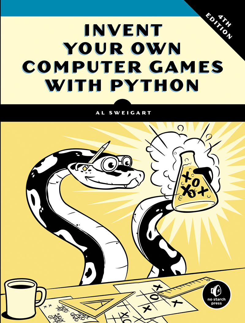 Invent Your Own Computer Games with Python ebook cover