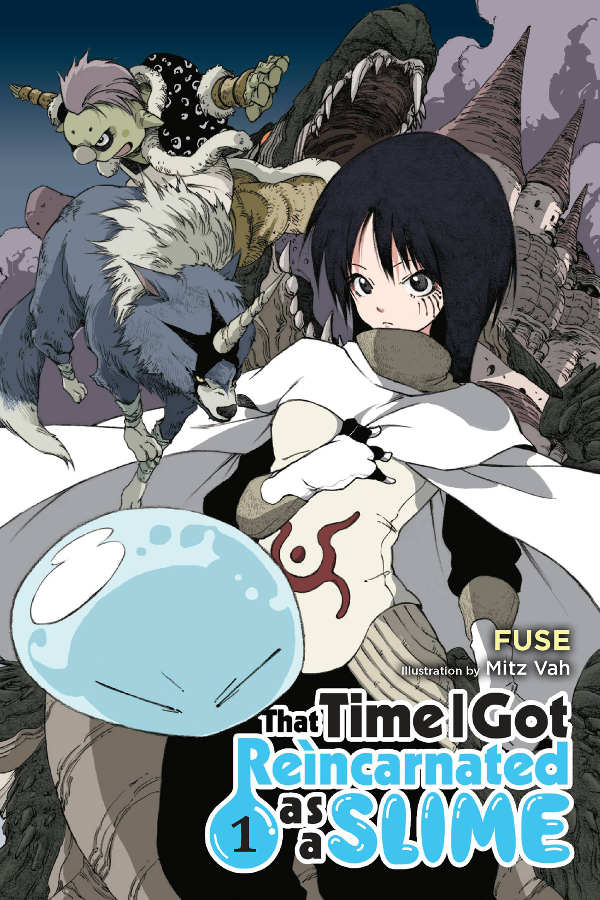 That Time I Got Reincarnated as a Slime, Vol. 1 ebook cover