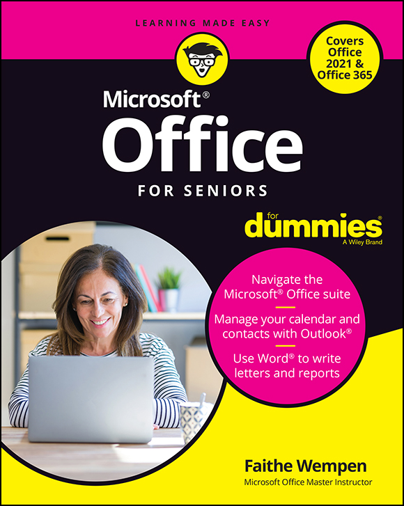 Office For Seniors For Dummies&Acirc;&reg; ebook cover