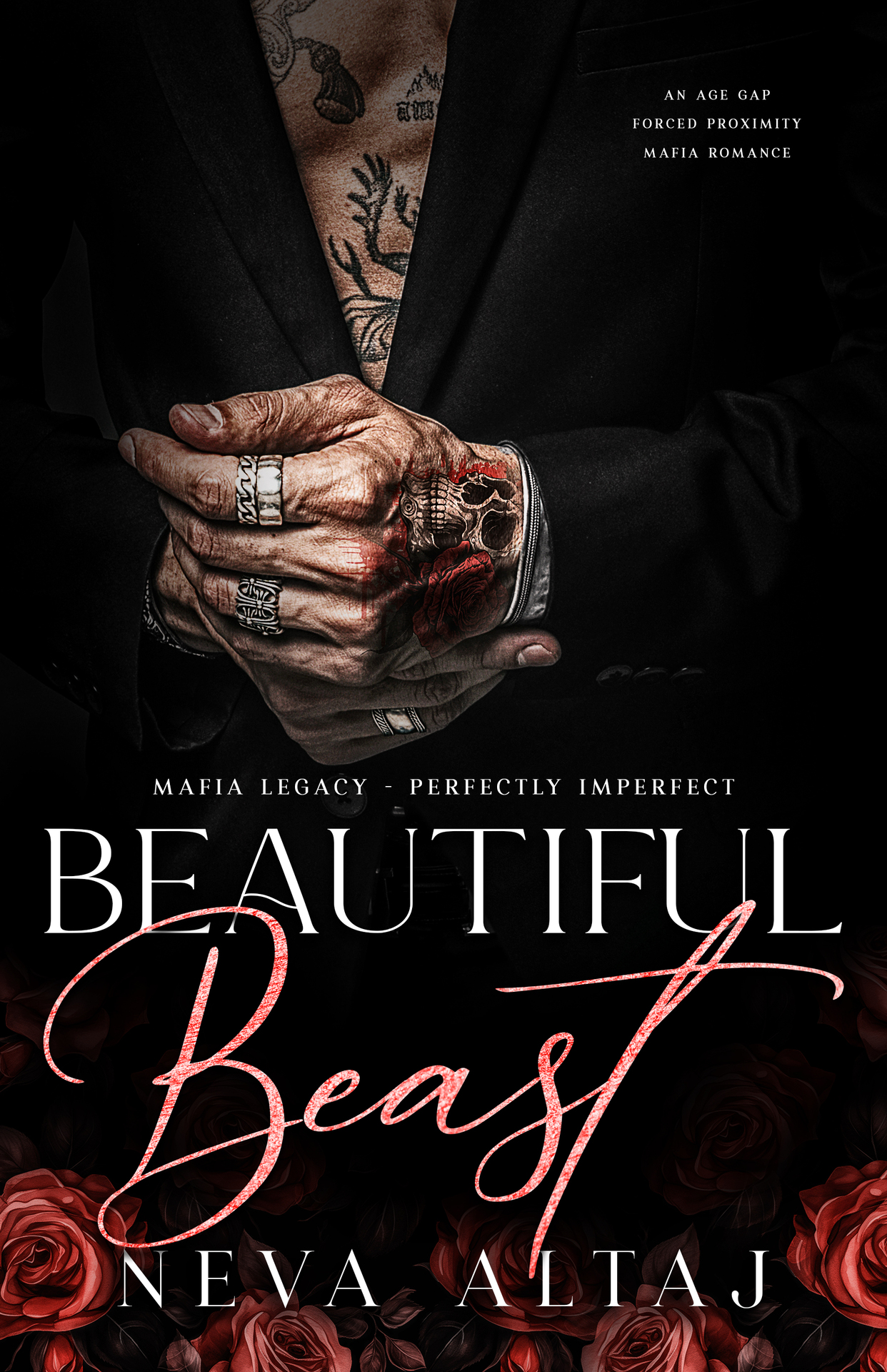 Beautiful Beast: An Age Gap Forced Proximity Mafia Romance (Mafia Legacy - Perfectly Imperfect Book 1) ebook cover