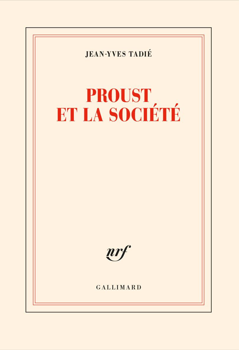 Proust et la soci&Atilde;&copy;t&Atilde;&copy; ebook cover