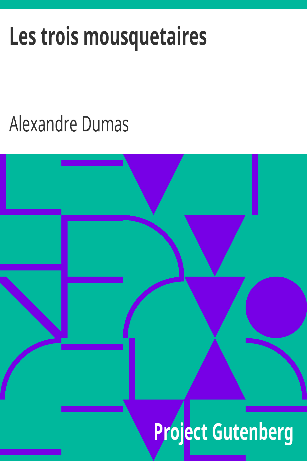 Les trois mousquetaires ebook cover
