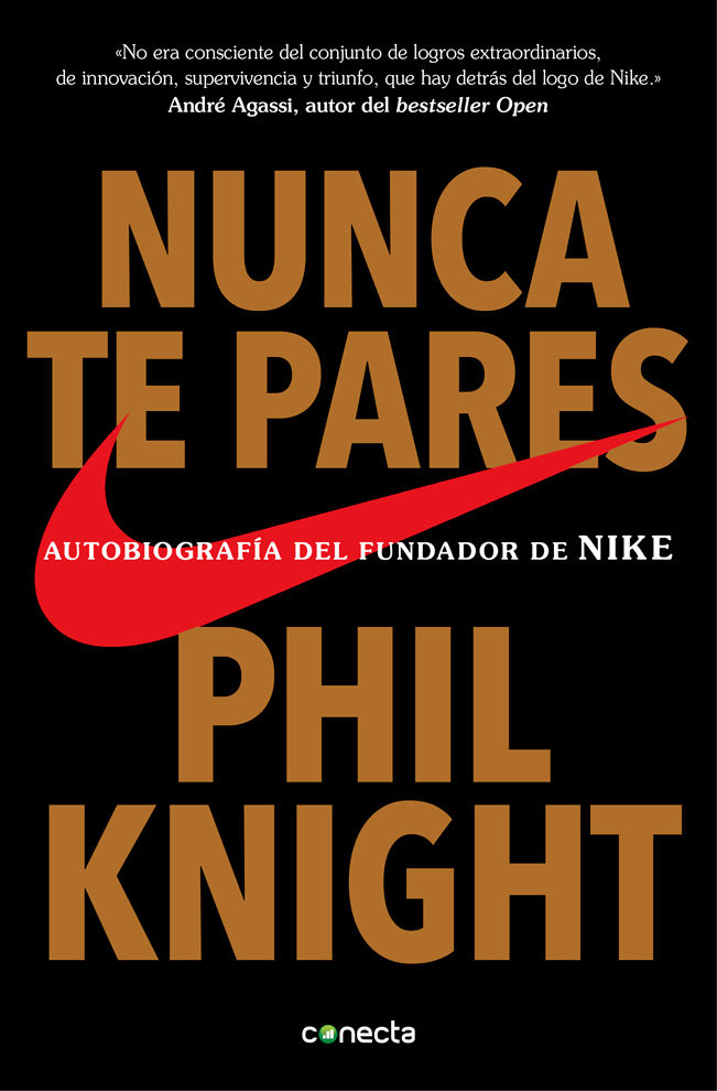 Nunca te pares: Autobiograf&Atilde;&shy;a del fundador de Nike (Spanish Edition) ebook cover