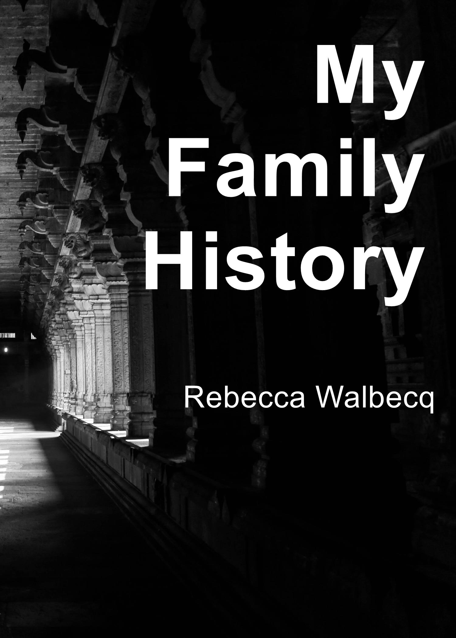 WALBECQ FAMILY HISTORY ebook cover