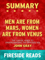 Summary of Men Are from Mars, Women Are From Venus The Classic Guide to Understa ebook cover