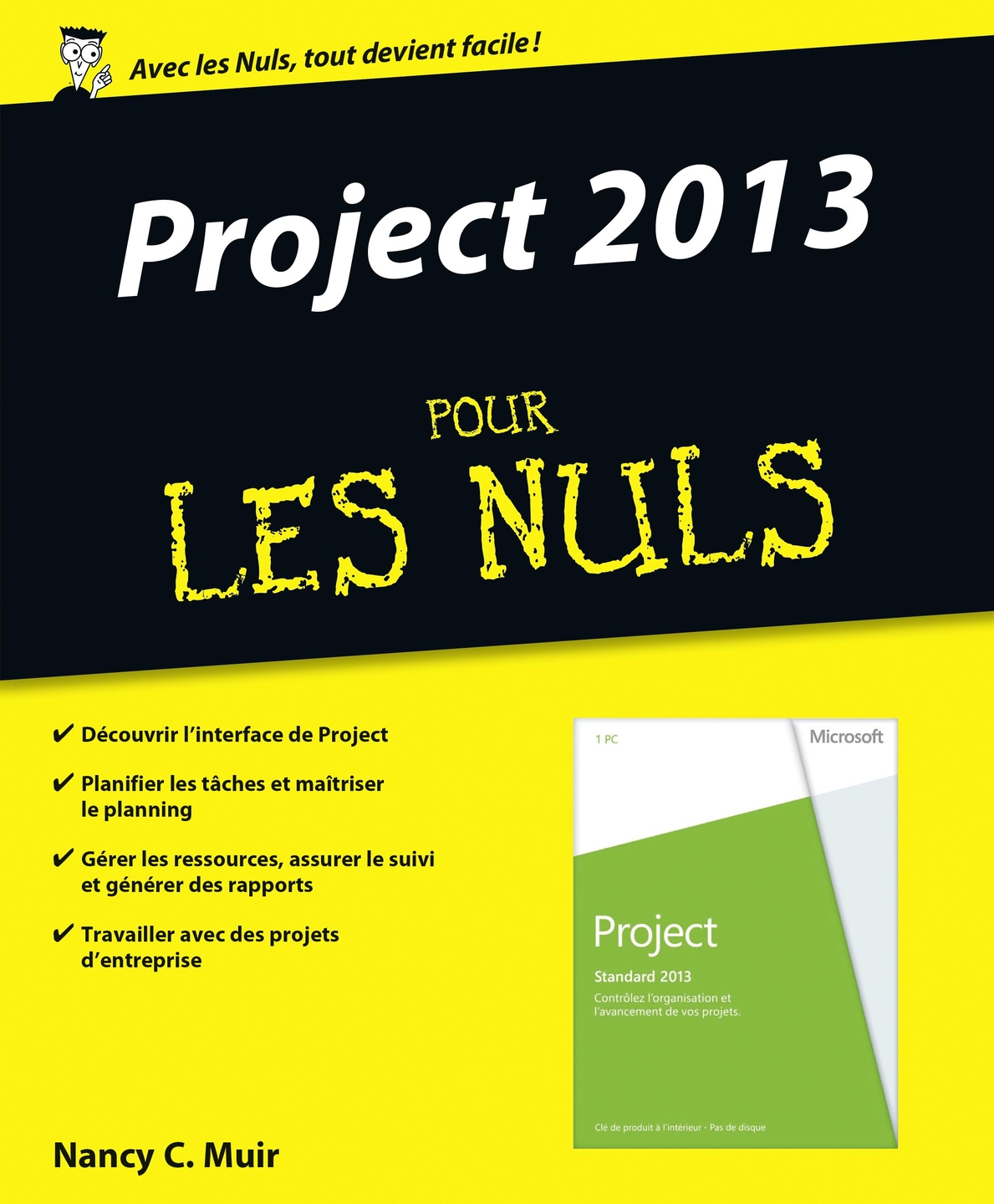Project 2013 Pour les Nuls ebook cover
