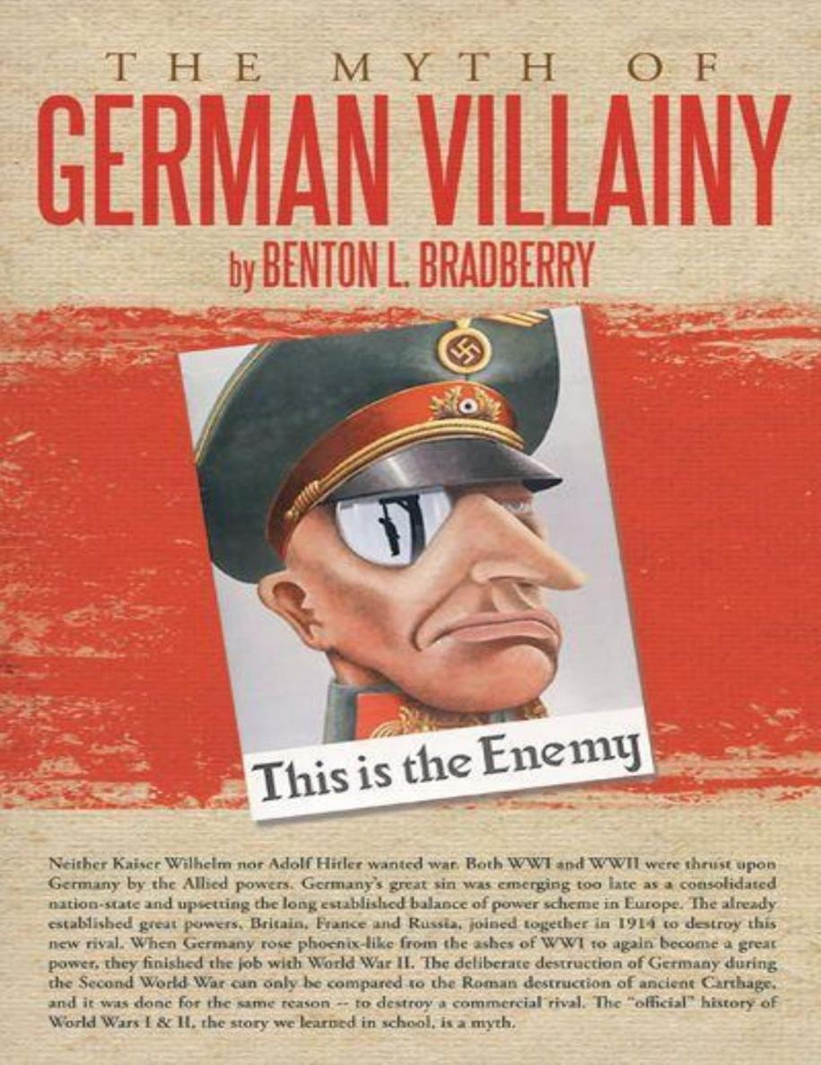 The Myth of German Villainy ebook cover