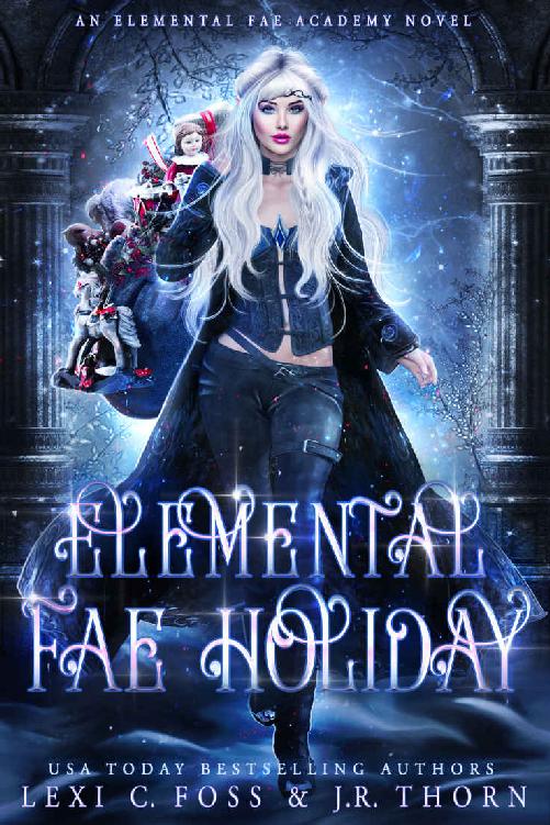 Elemental Fae Holiday: A Why Choose Paranormal Romance (Elemental Fae Academy Book 4) ebook cover