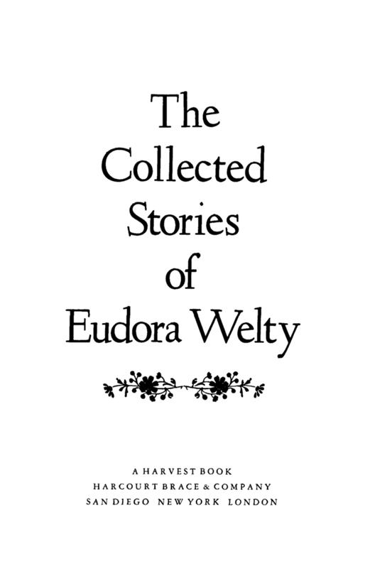 The Collected Stories of Eudora Welty ebook cover