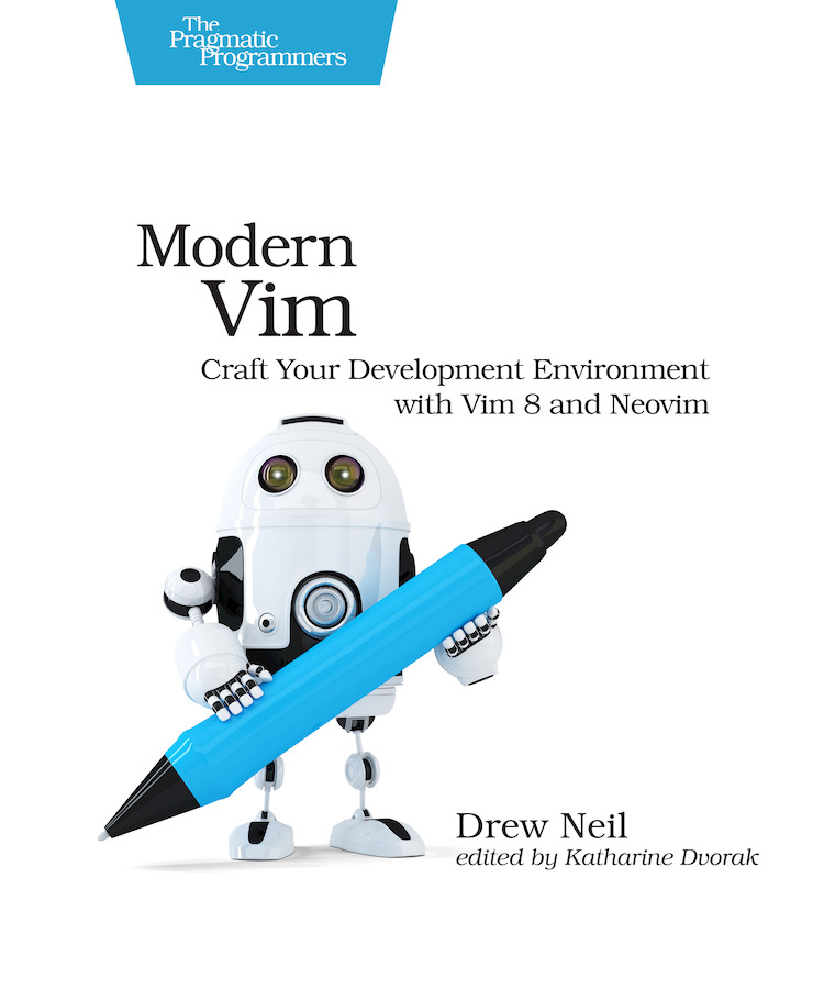 Modern Vim ebook cover