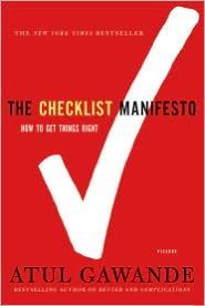 The Checklist Manifesto: How to Get Things Right ebook cover