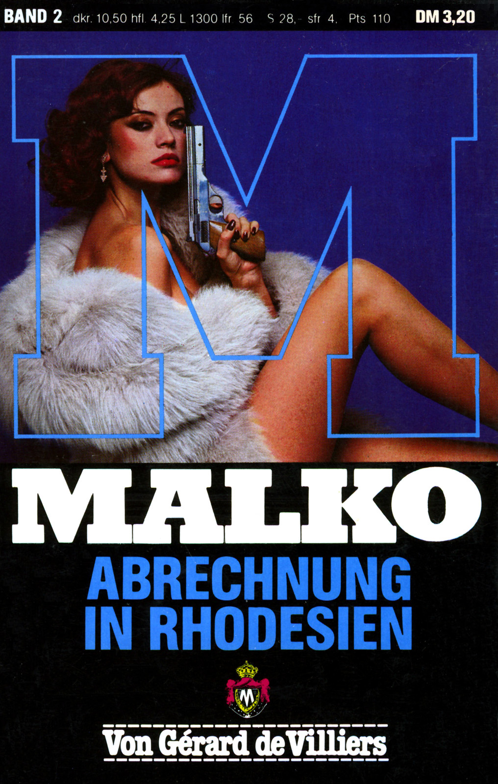 Malko 002: Abrechnung in Rhodesien ebook cover