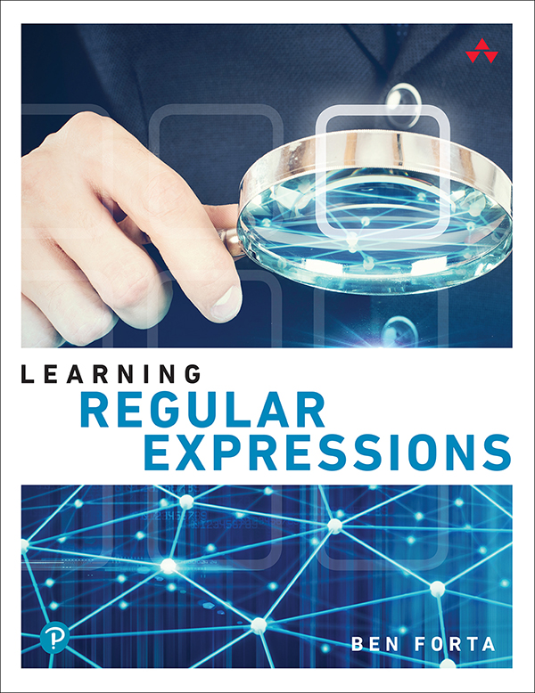 Learning Regular Expressions ebook cover