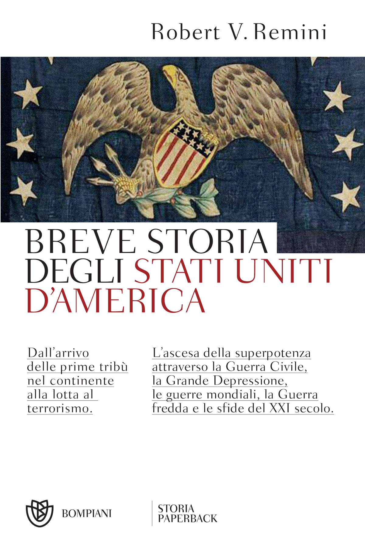 Breve storia degli Stati Uniti d'America ebook cover