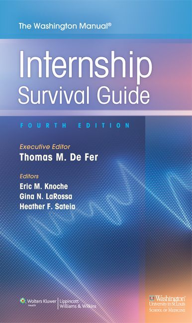 The Washington Manual Internship Survival Guide ebook cover