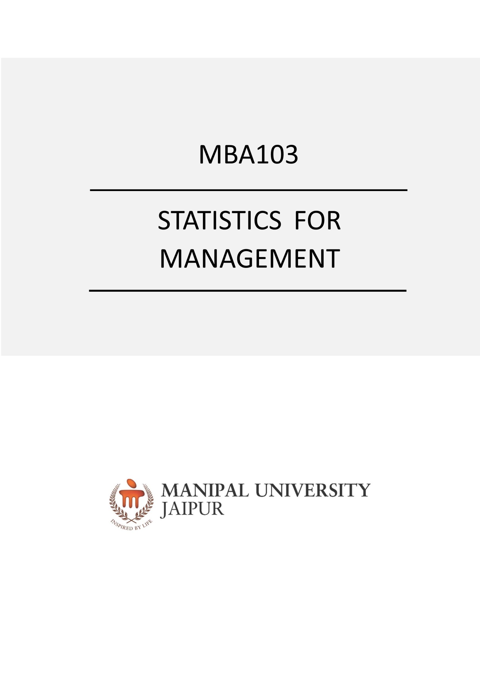 Unit 02 - Statistical Survey ebook cover