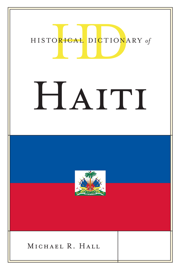 Historical Dictionary of Haiti ebook cover