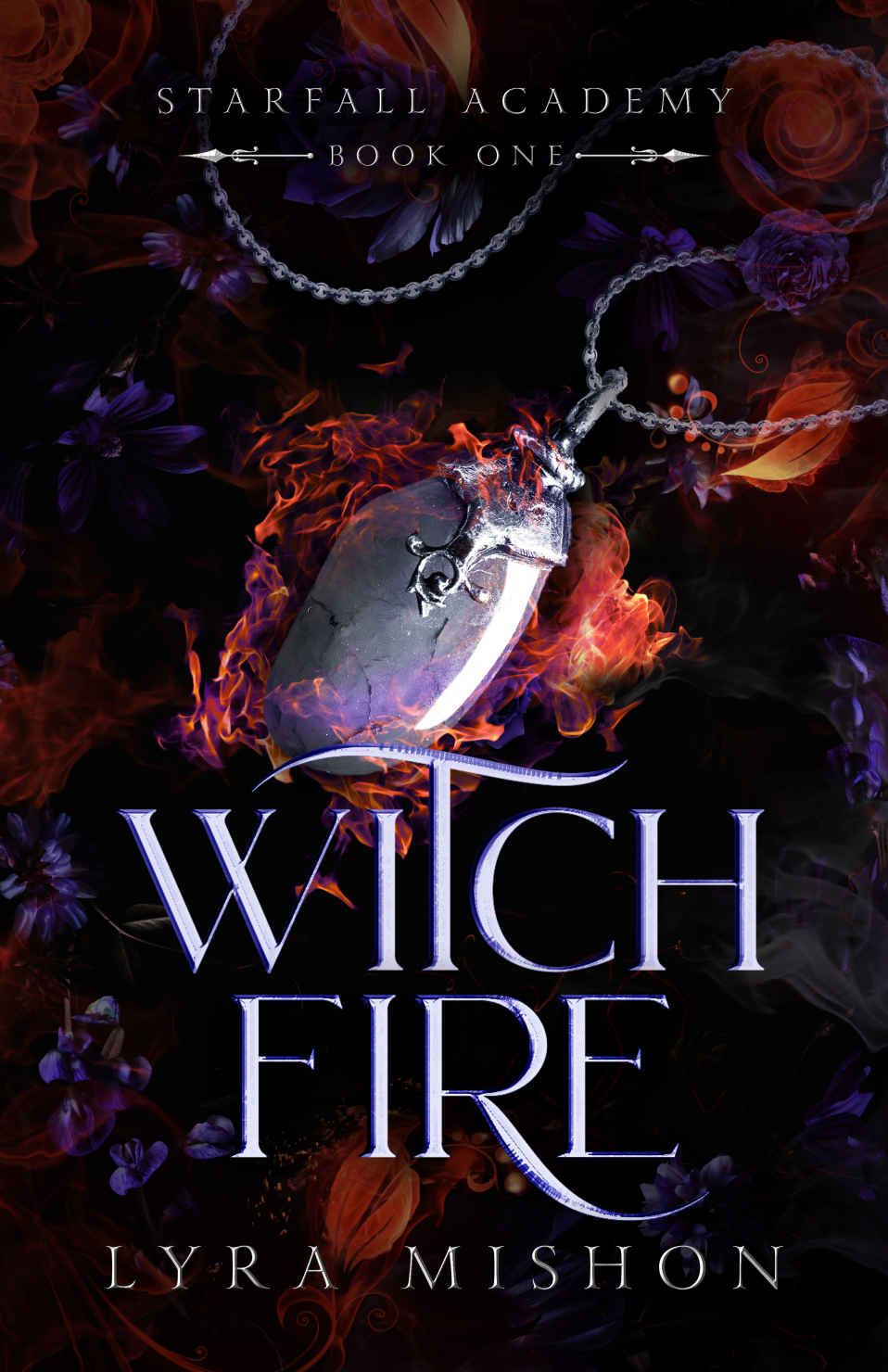Witch Fire: A why choose paranormal academy romance (Starfall Academy Book 1) ebook cover