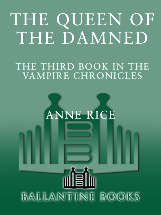The Queen of the Damned ebook cover