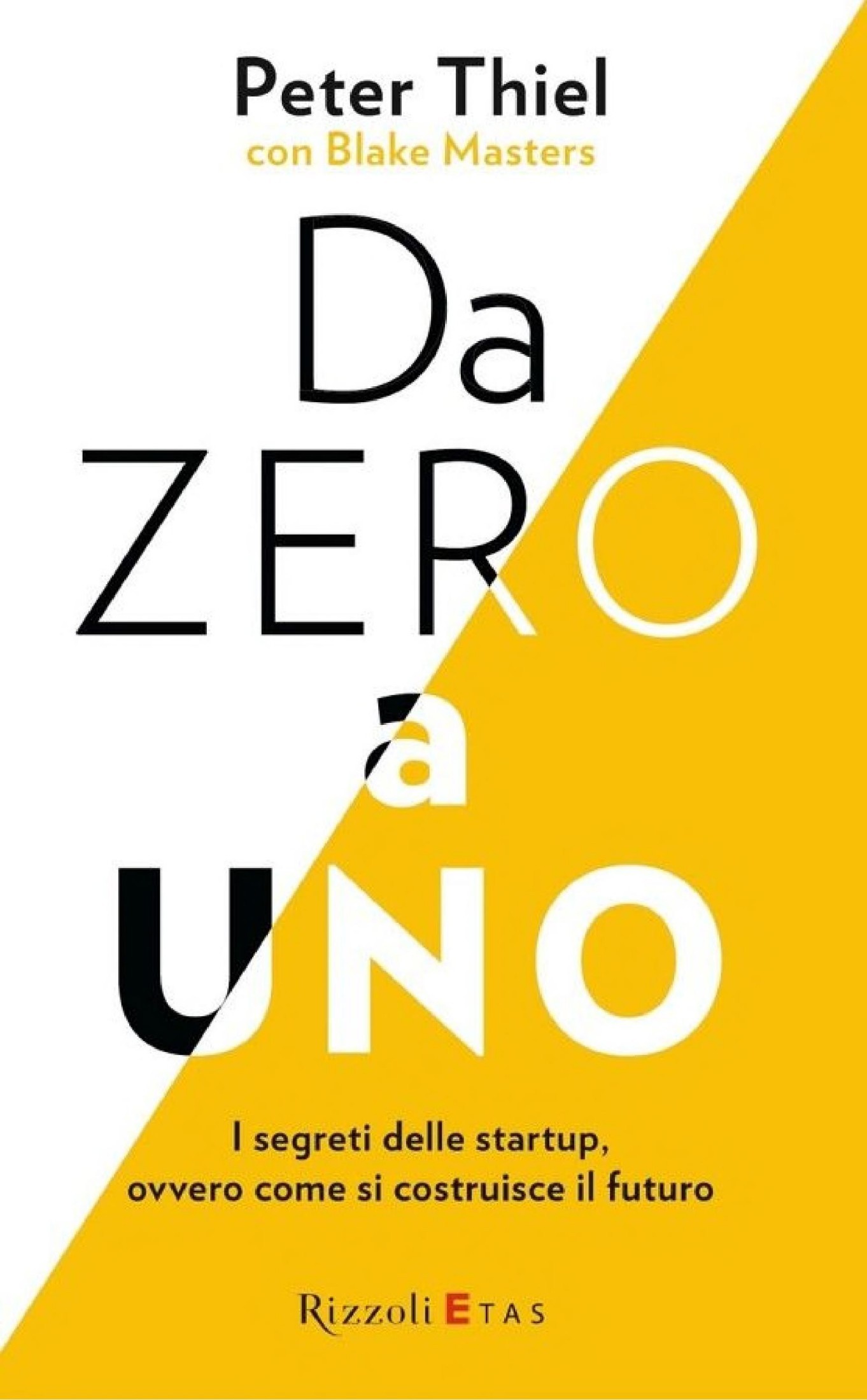 Da zero a uno ebook cover