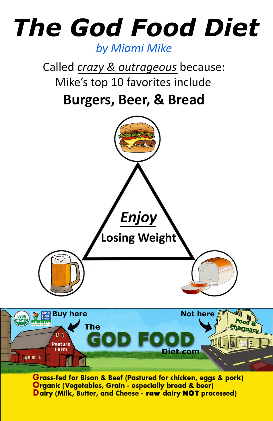 The God Food Diet ebook cover