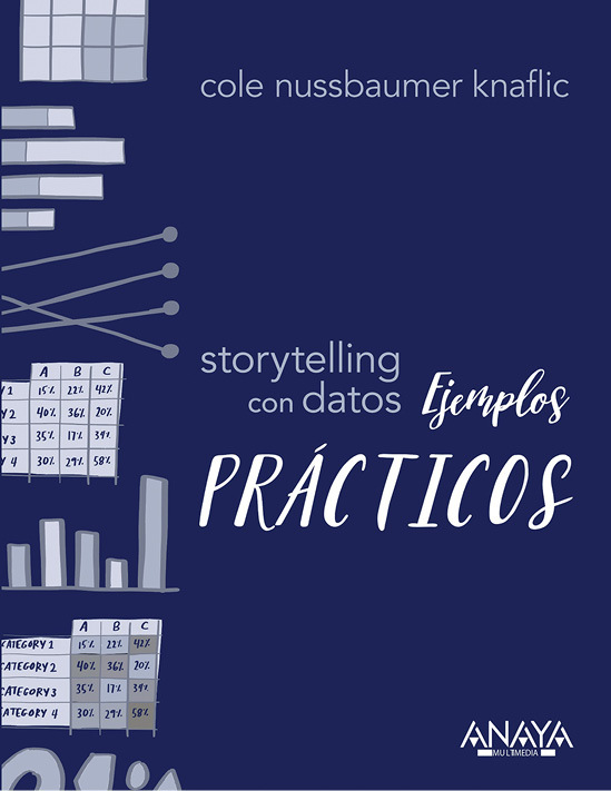 Storytelling con datos. Ejemplos pr&Atilde;&iexcl;cticos (T&Atilde;TULOS ESPECIALES) (Spanish Edition) ebook cover