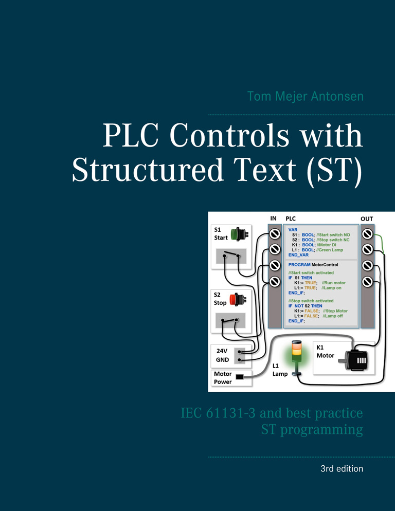PLC Controls with Structured Text (ST), V3 ebook cover