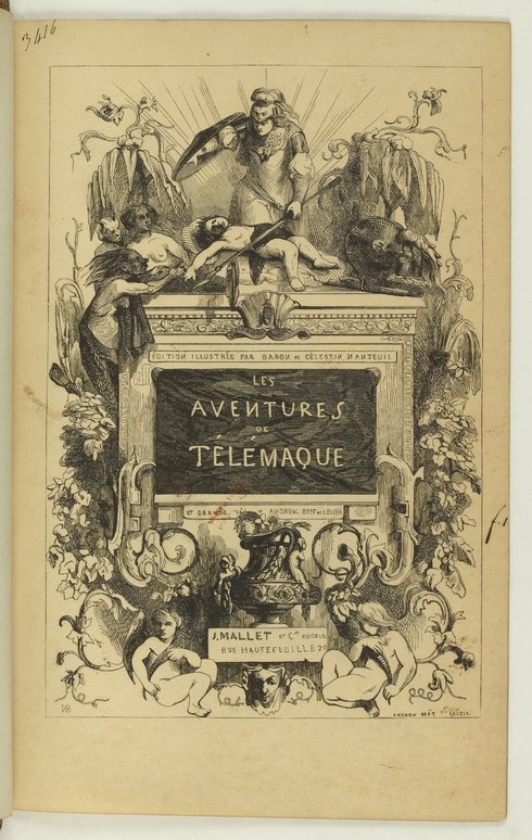 Les Aventures de T&Atilde;&copy;l&Atilde;&copy;maque, par F&Atilde;&copy;nelon, suivies des Aventures d'Aristono&Atilde;&frac14;s, et pr&Atilde;&copy;c&Atilde;&copy;d&Atilde;&copy;es d'un Essai historique et critique sur F&Atilde;&copy;nelon et ses ouvrages, par V. Philipon de La Madelaine ebook cover
