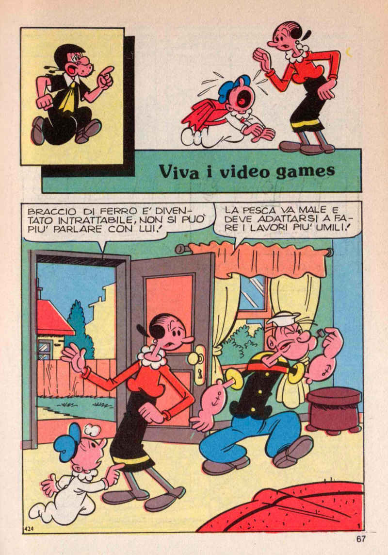 Braccio di Ferro - Viva i Video Games (Italian Edition) ebook cover