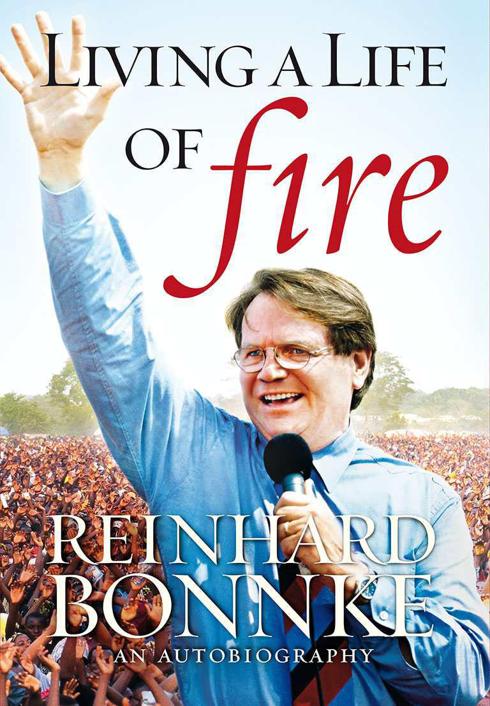Living a Life of Fire - Reinhard Bonnke - An Autobiography ebook cover