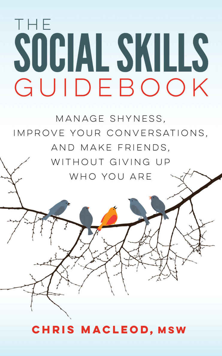 The Social Skills Guidebook: Manage Shyness, Improve Your Conversations, and Make Friends, Without Giving Up Who You Are ebook cover