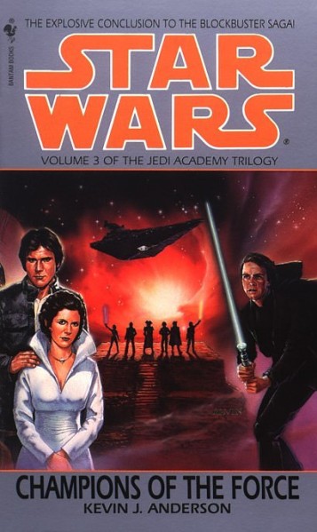 Star Wars: The Jedi Academy Trilogy: Champions of the Force ebook cover