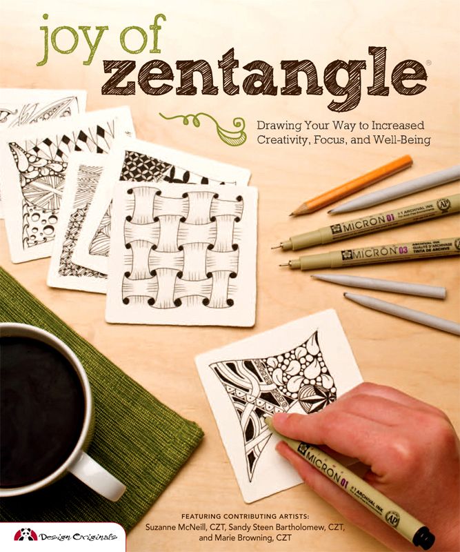 Joy of Zentangle: Drawing Your Way to Increased Zcreativity, Focus, and Well-Being ebook cover