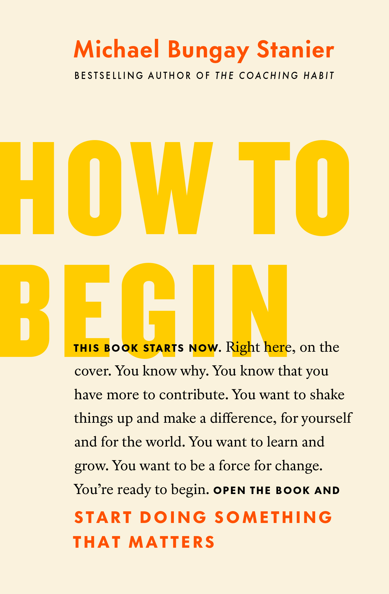 How to Begin ebook cover