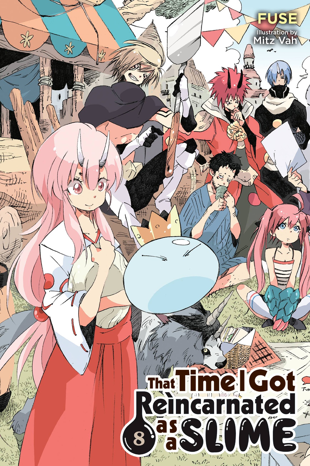 That Time I Got Reincarnated as a Slime, Vol. 8 ebook cover