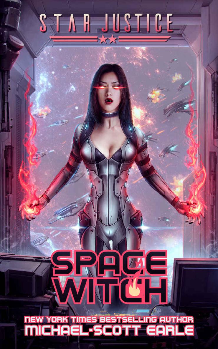 Space Witch: A Paranormal Space Opera Adventure (Star Justice Book 2) ebook cover